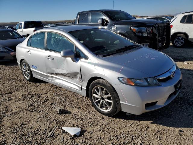 1HGFA465X9L001302 - 2009 HONDA CIVIC GX SILVER photo 4