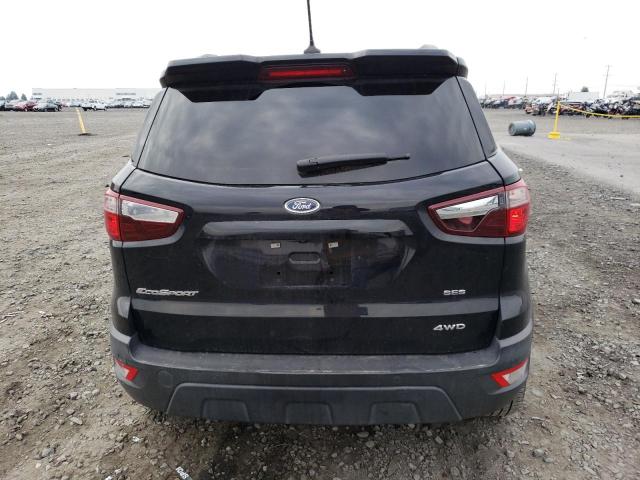 MAJ6S3JL6KC261008 - 2019 FORD ECOSPORT SES BLACK photo 6