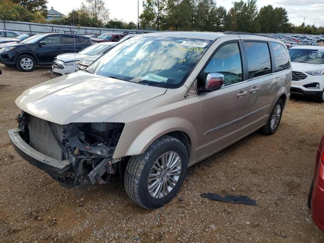 2C4RC1CG2FR572733 - 2015 CHRYSLER TOWN & COU TOURING L GOLD photo 1