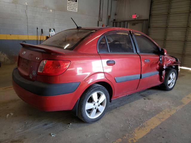 KNADE223196476268 - 2009 KIA RIO BASE ORANGE photo 3