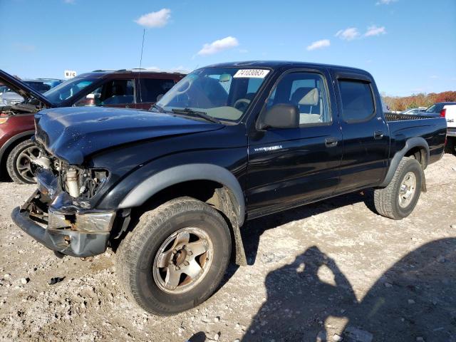 5TEGN92N03Z168139 - 2003 TOYOTA TACOMA DOUBLE CAB PRERUNNER BLACK photo 1