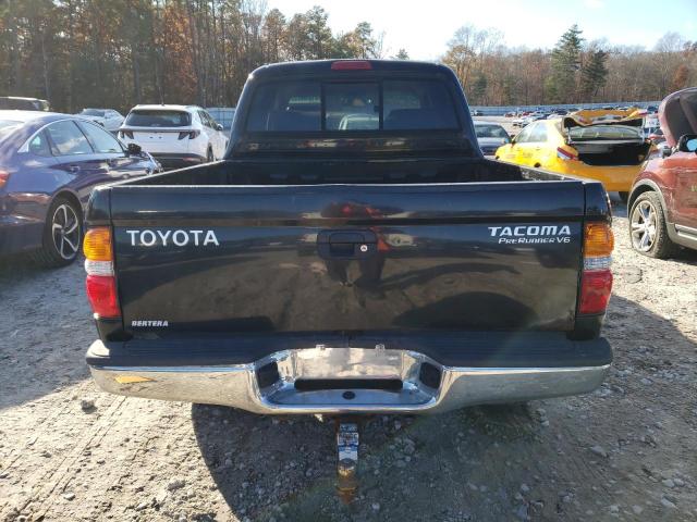 5TEGN92N03Z168139 - 2003 TOYOTA TACOMA DOUBLE CAB PRERUNNER BLACK photo 6