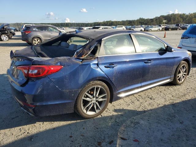 5NPE34AB3HH557536 - 2017 HYUNDAI SONATA SPORT BLUE photo 3