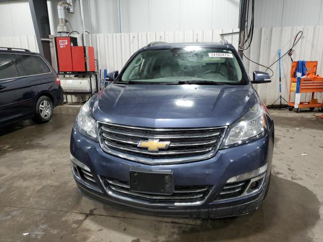 1GNKVJKD9EJ192740 - 2014 CHEVROLET TRAVERSE LTZ BLUE photo 5