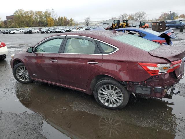 4T1BD1EB6JU060805 - 2018 TOYOTA AVALON HYBRID MAROON photo 2