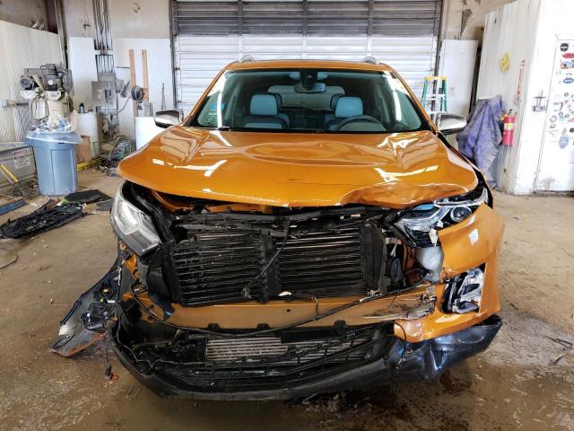 2GNAXVEV3J6110817 - 2018 CHEVROLET EQUINOX PREMIER ORANGE photo 5