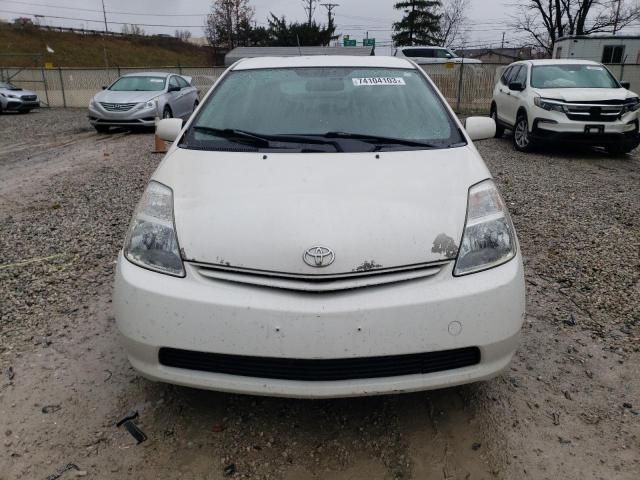 JTDKB20U453042811 - 2005 TOYOTA PRIUS WHITE photo 5