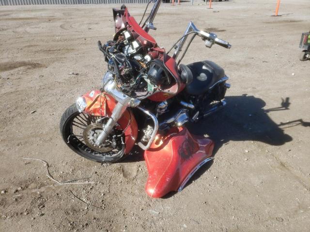 1HD1FC4158Y680660 - 2008 HARLEY-DAVIDSON FLHTCUI RED photo 2