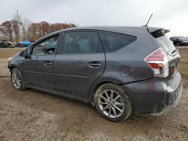 JTDZN3EU6GJ054879 - 2016 TOYOTA PRIUS V GRAY photo 2