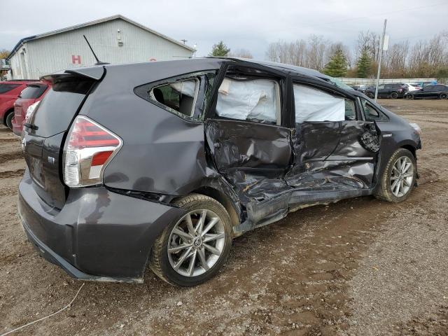 JTDZN3EU6GJ054879 - 2016 TOYOTA PRIUS V GRAY photo 3