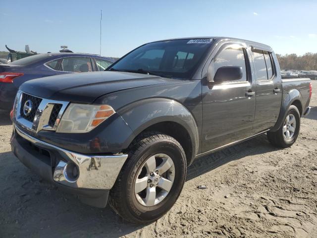 1N6AD0ER9AC431112 - 2010 NISSAN FRONTIER CREW CAB SE BLACK photo 1