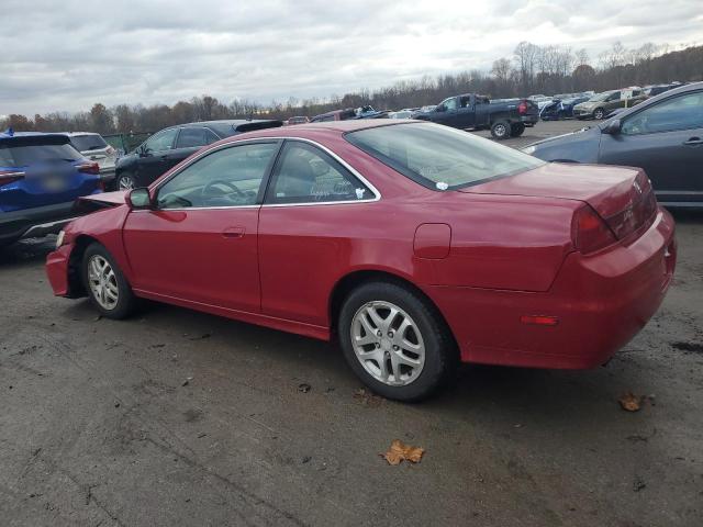 1HGCG22522A017619 - 2002 HONDA ACCORD EX BURGUNDY photo 2