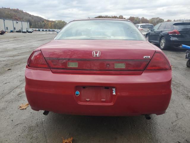 1HGCG22522A017619 - 2002 HONDA ACCORD EX BURGUNDY photo 6