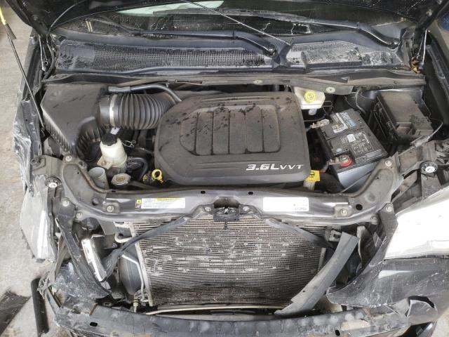 2C4RC1BG0DR645905 - 2013 CHRYSLER TOWN & COU TOURING შავი ფოტო 12