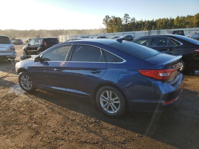 5NPE24AF4HH492315 - 2017 HYUNDAI SONATA SE BLUE photo 2