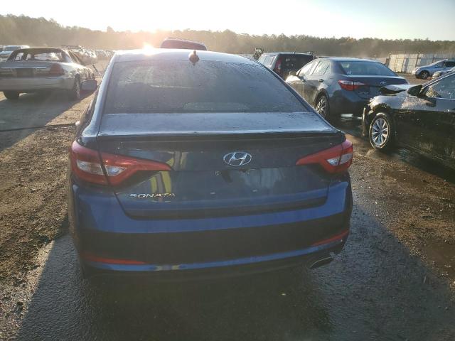 5NPE24AF4HH492315 - 2017 HYUNDAI SONATA SE BLUE photo 6