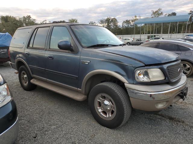 1FMPU18L4YLA77127 - 2000 FORD EXPEDITION EDDIE BAUER BLUE photo 4