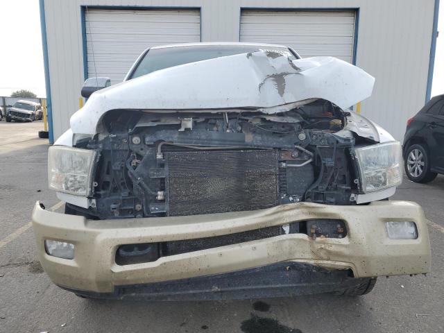 3C63D3FL0CG202638 - 2012 DODGE RAM 3500 LONGHORN WHITE photo 5