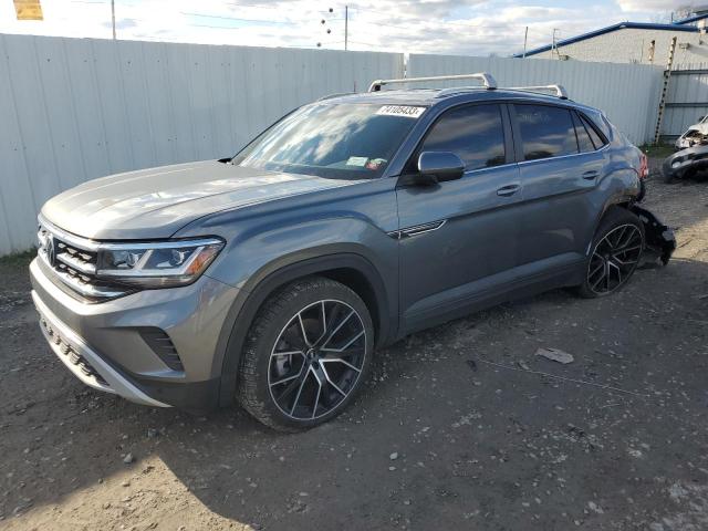 1V2HE2CA4PC207034 - 2023 VOLKSWAGEN ATLAS CROS SE رمادي صورة 1
