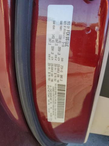 2C4RC1BG9HR510007 - 2017 CHRYSLER PACIFICA TOURING L RED photo 13