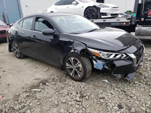 3N1AB8CV8NY258299 - 2022 NISSAN SENTRA SV BLACK photo 4