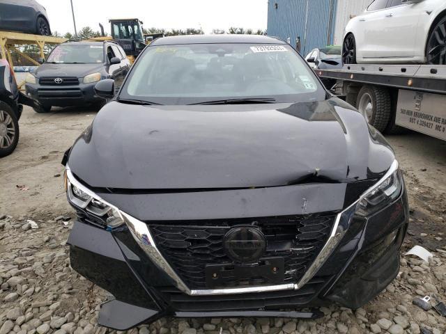 3N1AB8CV8NY258299 - 2022 NISSAN SENTRA SV BLACK photo 5