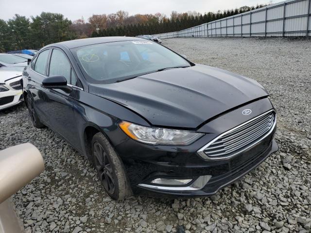 3FA6P0H95HR266480 - 2017 FORD FUSION SE BLACK photo 4