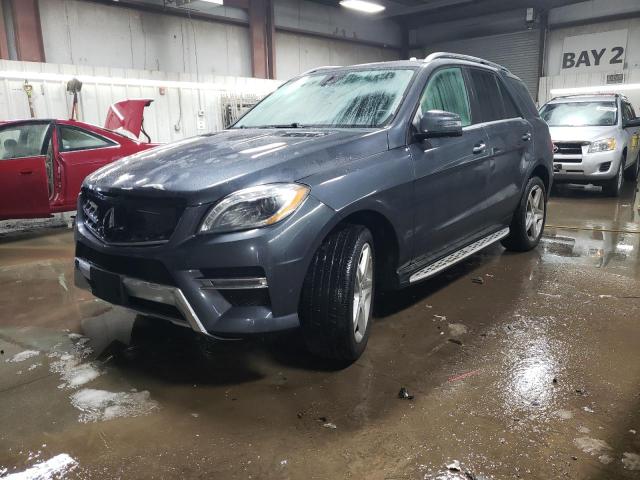 4JGDA5HB1FA526511 - 2015 MERCEDES-BENZ ML 350 4MATIC BLUE photo 1