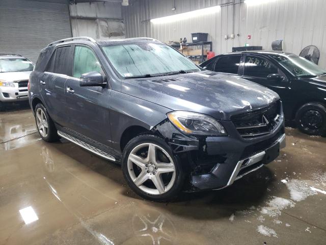 4JGDA5HB1FA526511 - 2015 MERCEDES-BENZ ML 350 4MATIC BLUE photo 4