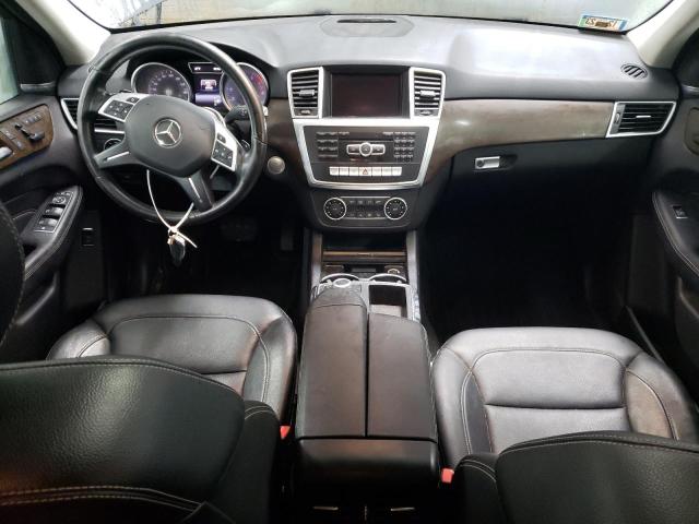 4JGDA5HB1FA526511 - 2015 MERCEDES-BENZ ML 350 4MATIC BLUE photo 8