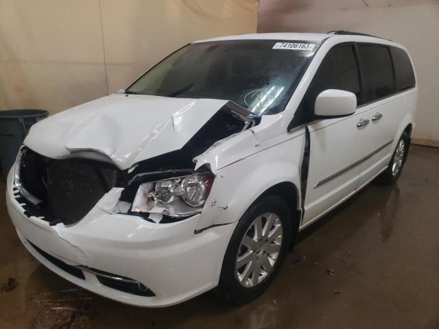 2C4RC1BG4GR302924 - 2016 CHRYSLER TOWN & COU TOURING WHITE photo 1