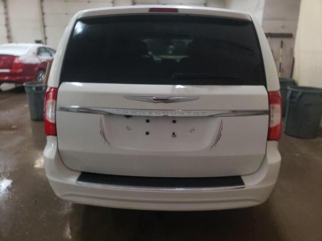 2C4RC1BG4GR302924 - 2016 CHRYSLER TOWN & COU TOURING WHITE photo 6