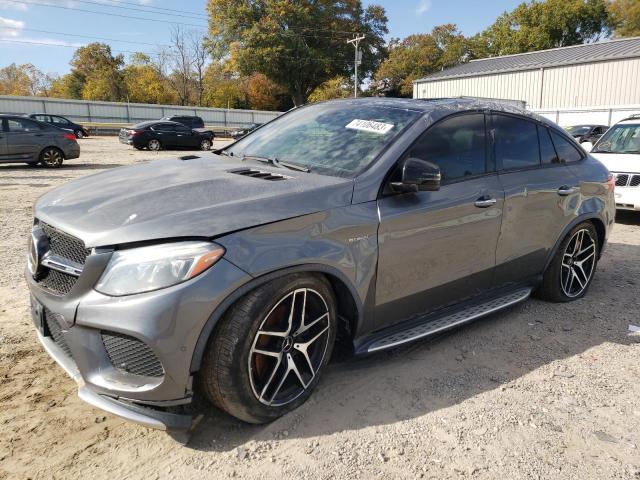 4JGED6EB9HA072095 - 2017 MERCEDES-BENZ GLE 43 AMG GRAY photo 1