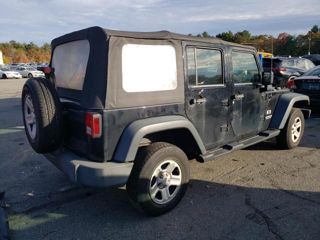 1J4GA39138L615624 - 2008 JEEP WRANGLER U X BLACK photo 3