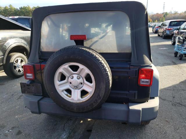 1J4GA39138L615624 - 2008 JEEP WRANGLER U X BLACK photo 6