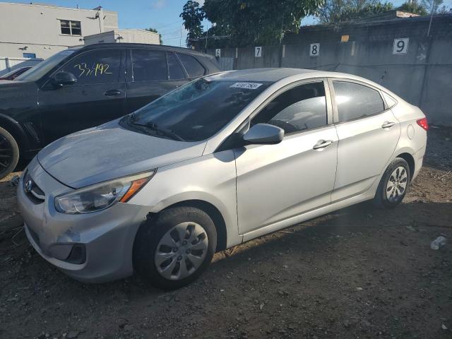 KMHCT4AE5GU967515 - 2016 HYUNDAI ACCENT SE SILVER photo 1