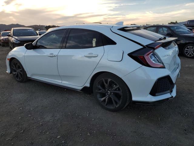 SHHFK7H9XJU402254 - 2018 HONDA CIVIC SPORT TOURING WHITE photo 2