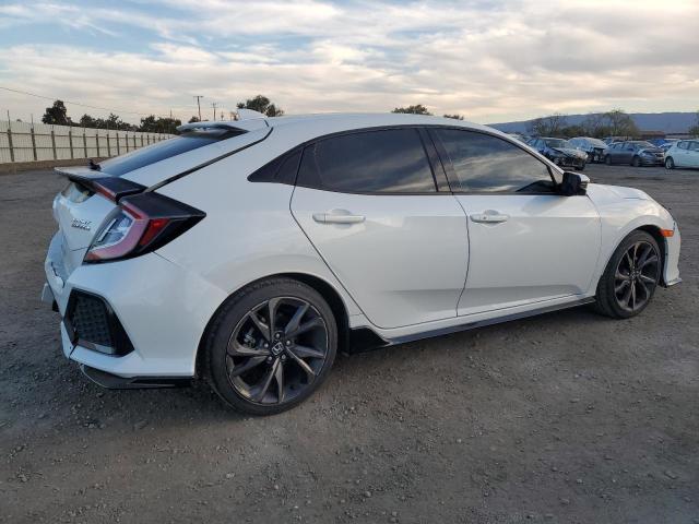 SHHFK7H9XJU402254 - 2018 HONDA CIVIC SPORT TOURING WHITE photo 3