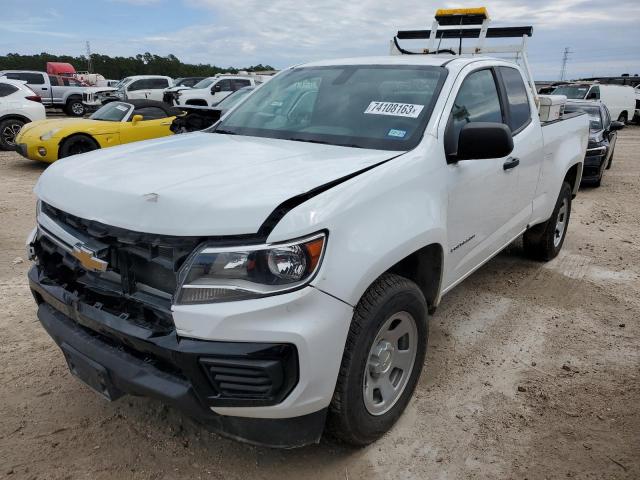 1GCHSBEN4M1104083 - 2021 CHEVROLET COLORADO WHITE photo 1