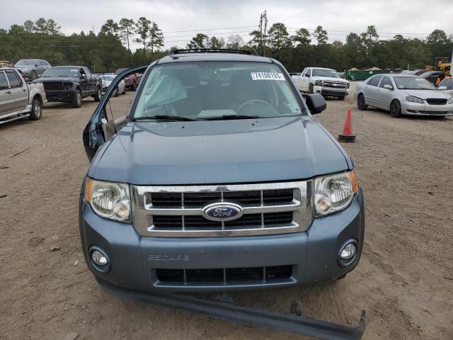 1FMCU0D76CKA81406 - 2012 FORD ESCAPE XLT BLUE photo 5