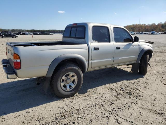 5TEGN92N12Z889858 - 2002 TOYOTA TACOMA DOUBLE CAB PRERUNNER SILVER photo 3