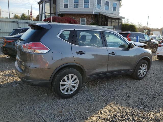 KNMAT2MV3GP695167 - 2016 NISSAN ROGUE S GRAY photo 3