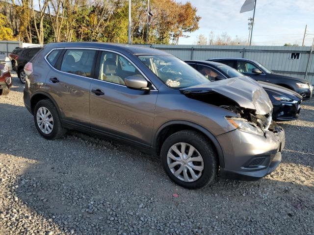 KNMAT2MV3GP695167 - 2016 NISSAN ROGUE S GRAY photo 4