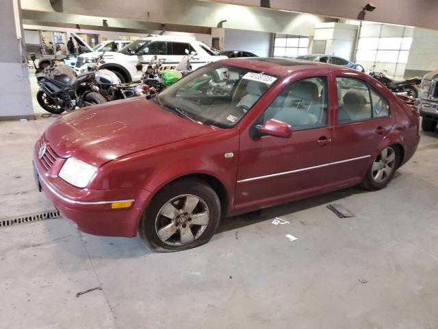 3VWSK69M54M079712 - 2004 VOLKSWAGEN JETTA GLS BURGUNDY photo 1