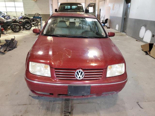 3VWSK69M54M079712 - 2004 VOLKSWAGEN JETTA GLS BURGUNDY photo 5