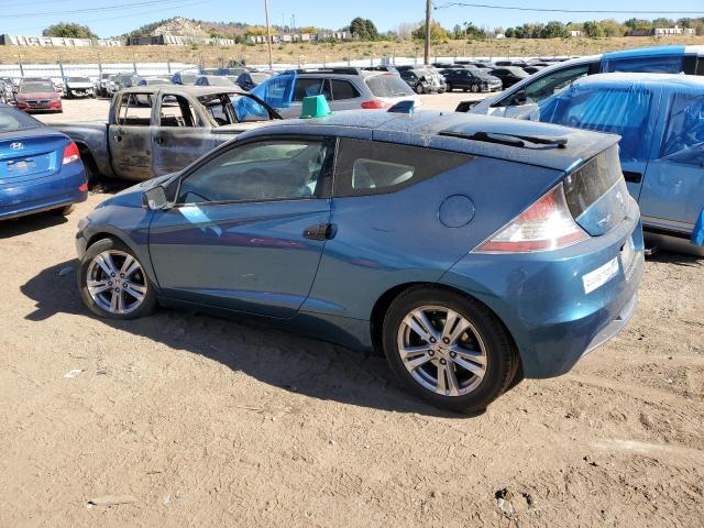 JHMZF1D46BS013088 - 2011 HONDA CR-Z TURQUOISE photo 2