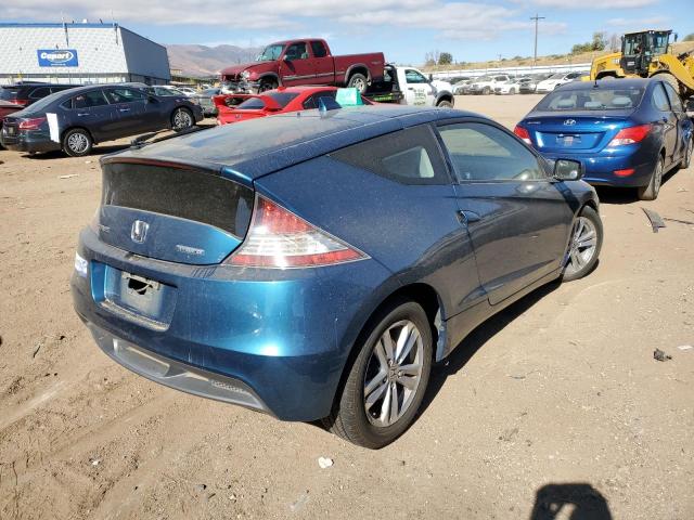 JHMZF1D46BS013088 - 2011 HONDA CR-Z TURQUOISE photo 3