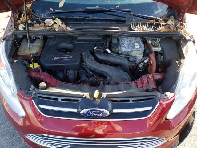 1FADP5BU3DL544366 - 2013 FORD C-MAX SEL RED photo 11