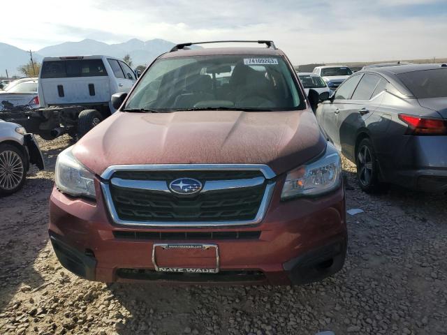 JF2SJABC8HH810364 - 2017 SUBARU FORESTER 2.5I RED photo 5