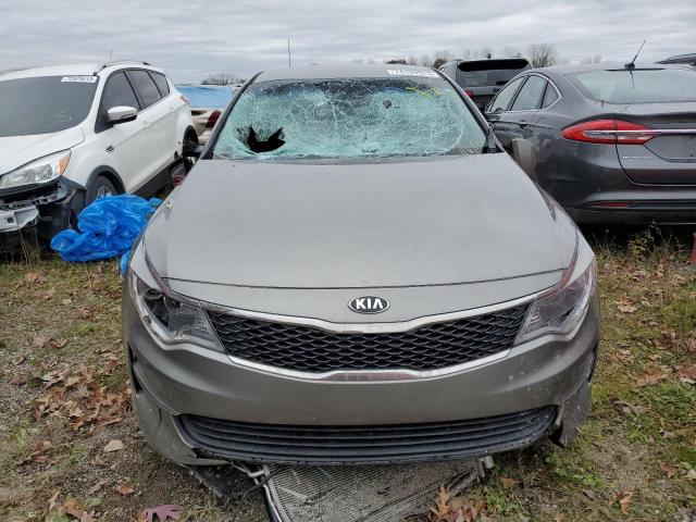 5XXGT4L33GG036342 - 2016 KIA OPTIMA LX GRAY photo 5